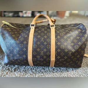 LV keepall Bandoulier 55